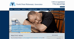 Desktop Screenshot of northpointpulmonary.com